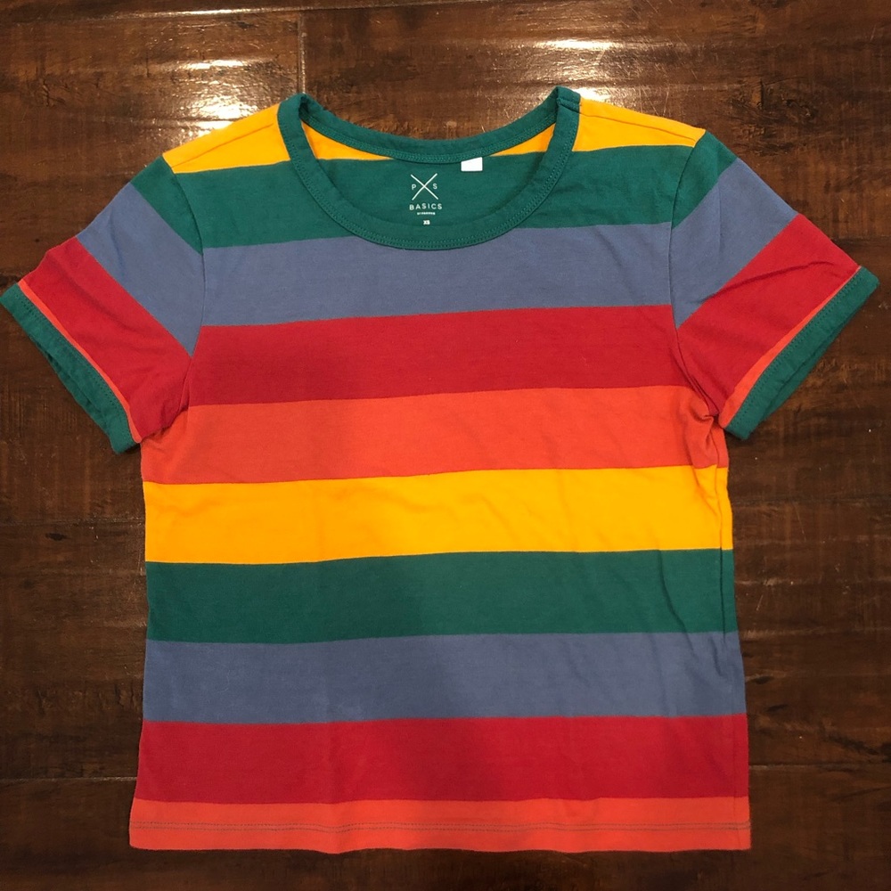 Pre-loved Pacsun Basics Colorblock Tee ✨